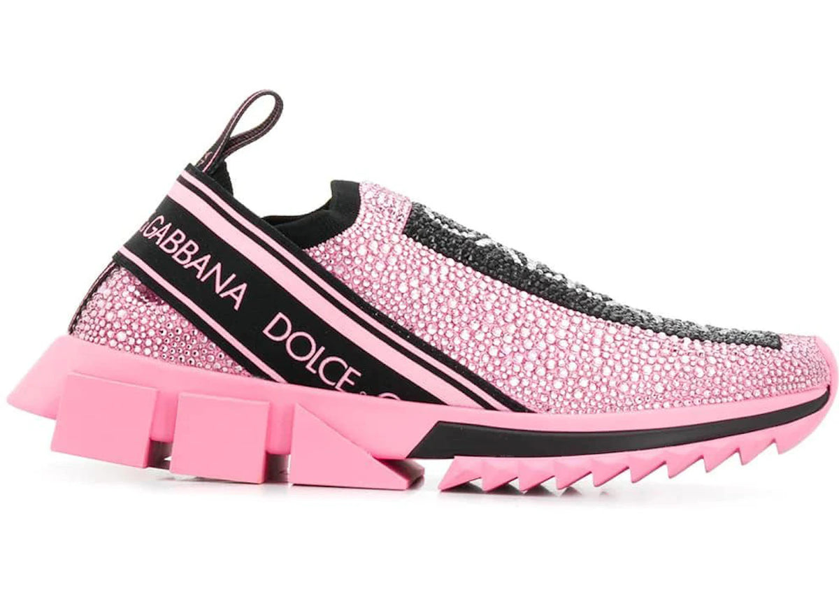 Dolce & Gabbana Sorrento Slip On Pink Crystal (Women's)