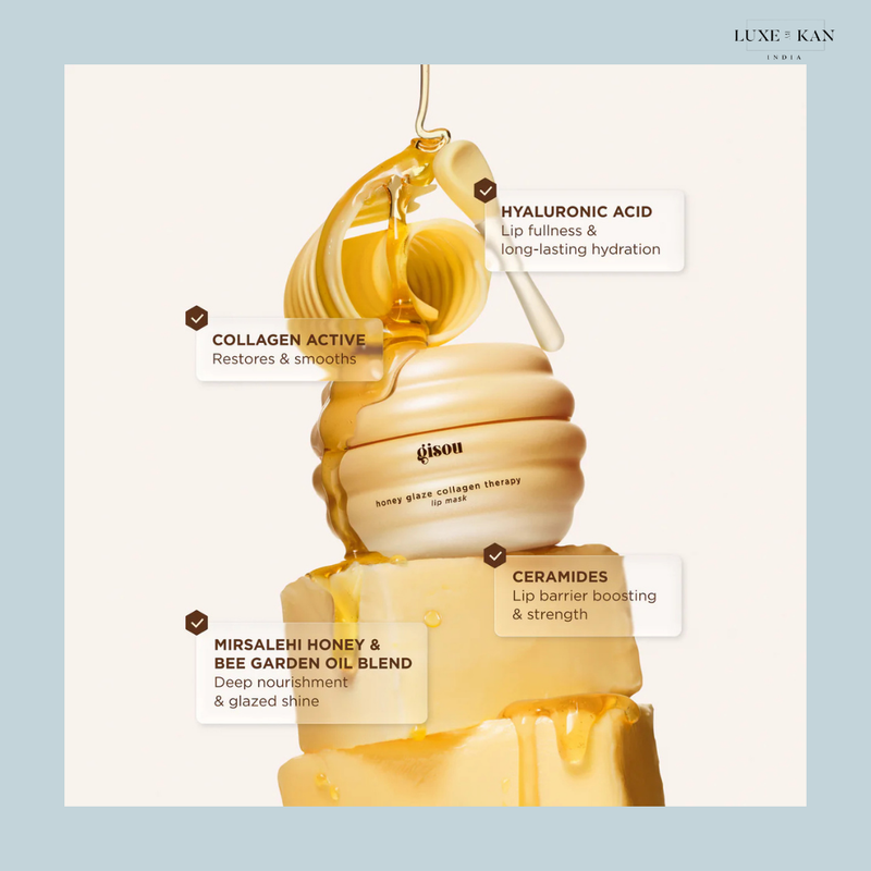 Gisou Honey Glaze Collagen Therapy Lip Mask