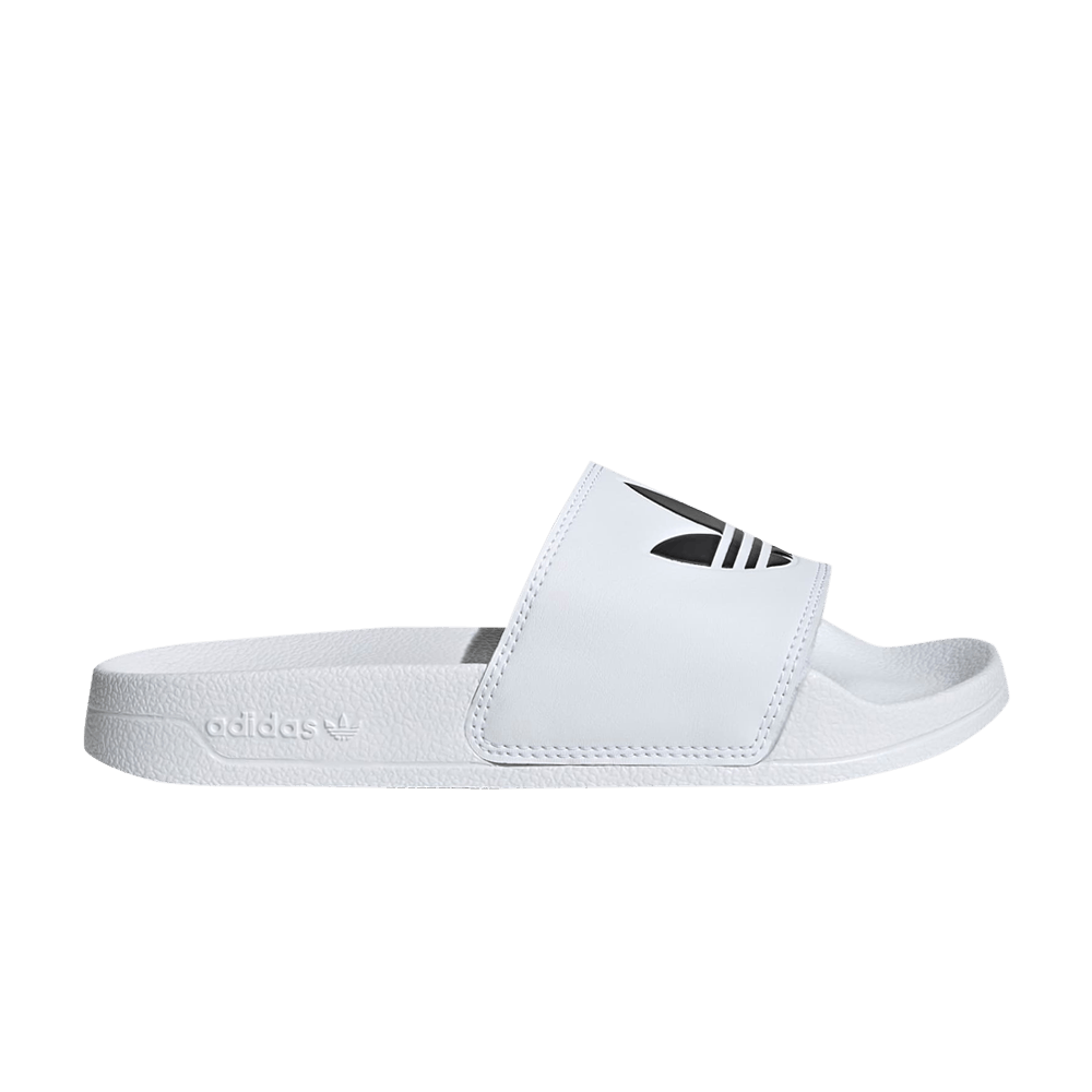 Adidas Adilette Lite Slide J White Black