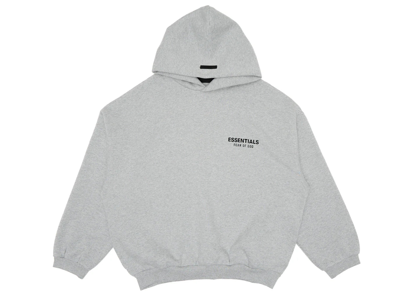 Fear Of God Essentials Fleece Hoodie Light Heather Gray