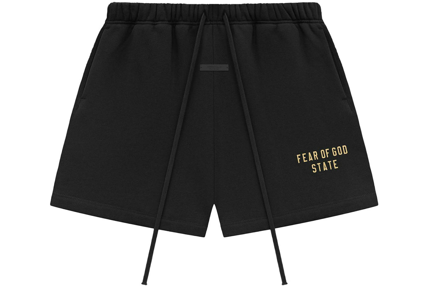Fear of God Essentials Fleece Soccer Shorts Black