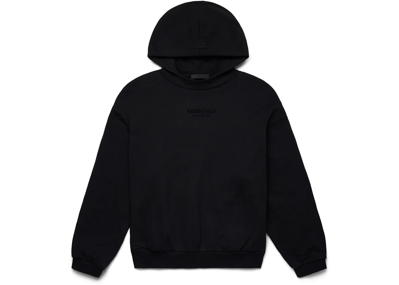 Fear Of God Essentials Hoodie Jet Black