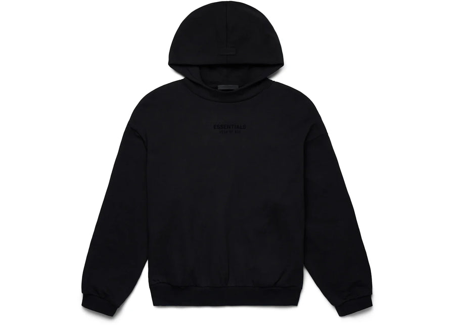 Fear Of God Essentials Hoodie Jet Black