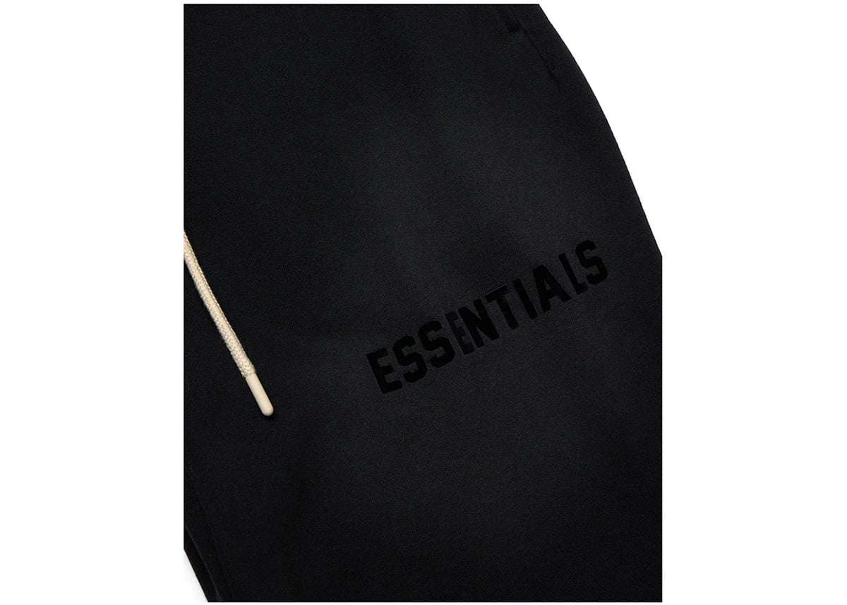 Fear Of God Essentials Cream Drawstring Sweatpant Jet Black
