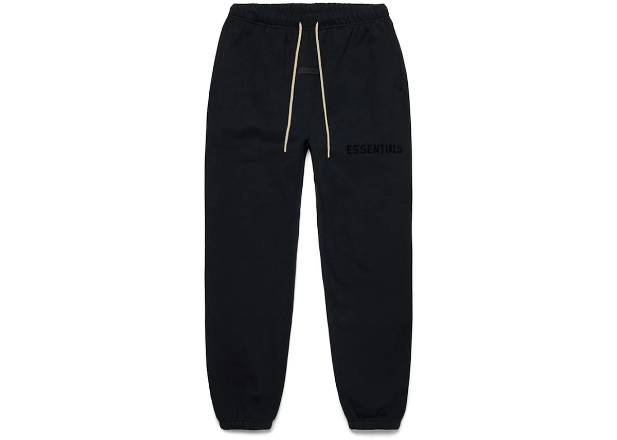 Fear Of God Essentials Cream Drawstring Sweatpant Jet Black