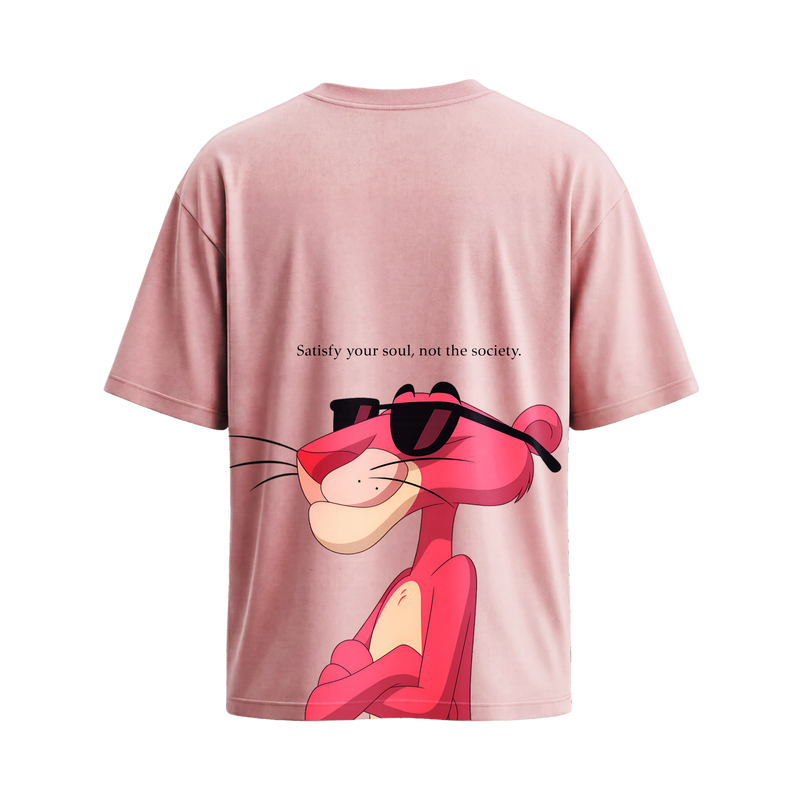 Forfksake Satisfy Soul Pink T-Shirt