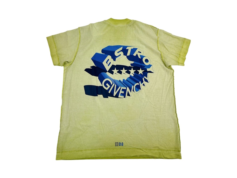 Givenchy Oversized Fit T-Shirt Citrus Green