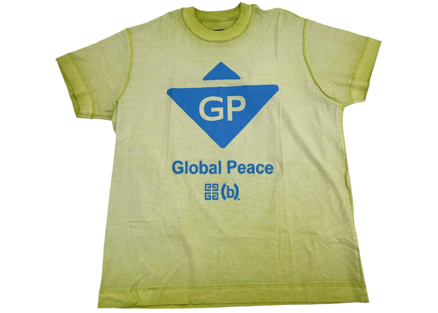 Givenchy Oversized Fit T-Shirt Citrus Green
