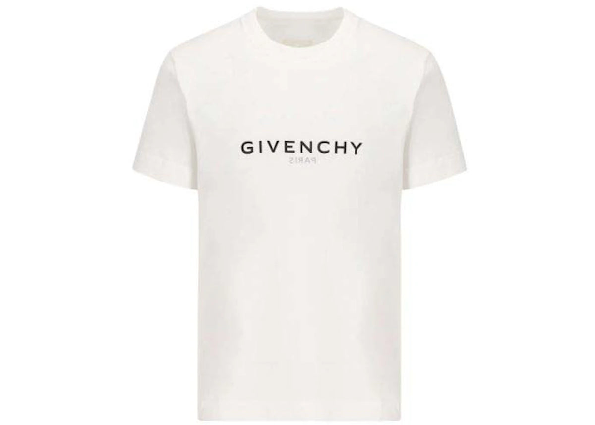Givenchy Slim Fit Logo T-Shirt White