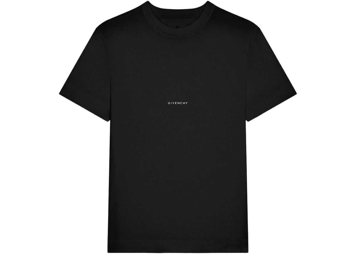 Givenchy Slim Fit Printed Jersey T-Shirt Black/White
