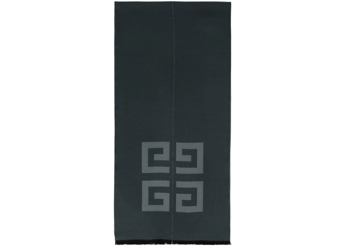 Givenchy Split Oblong Scarf Grey