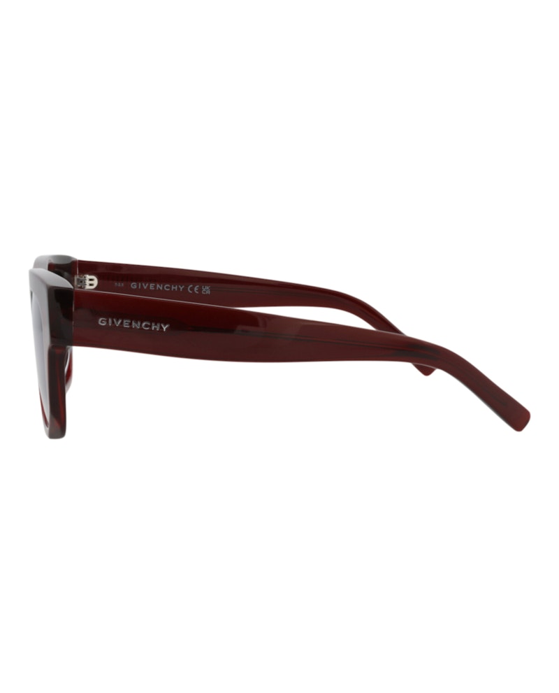 Givenchy Square-Frame Acetate Sunglasses Bordeaux Bordeaux Blue (GV40002U-52-69V)