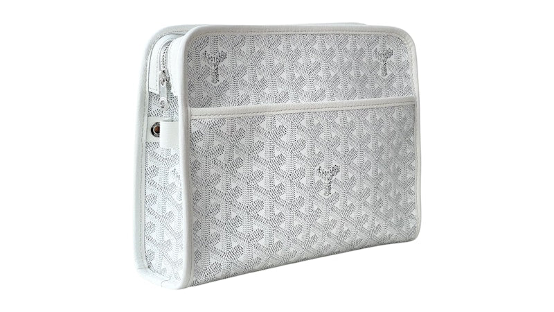 Goyard Jouvence Toiletry Bag PM White