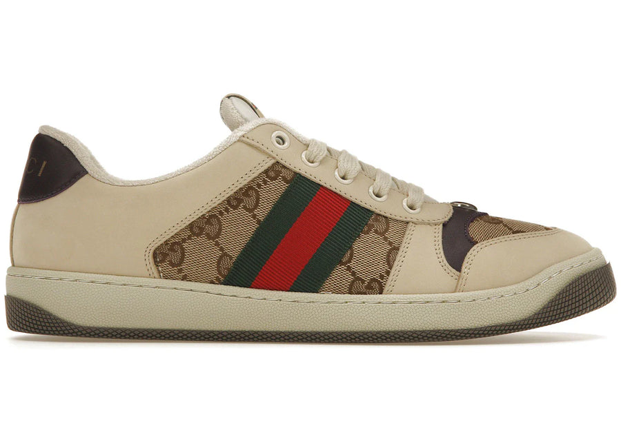 Gucci Screener Beige Ebony Gg Canvas