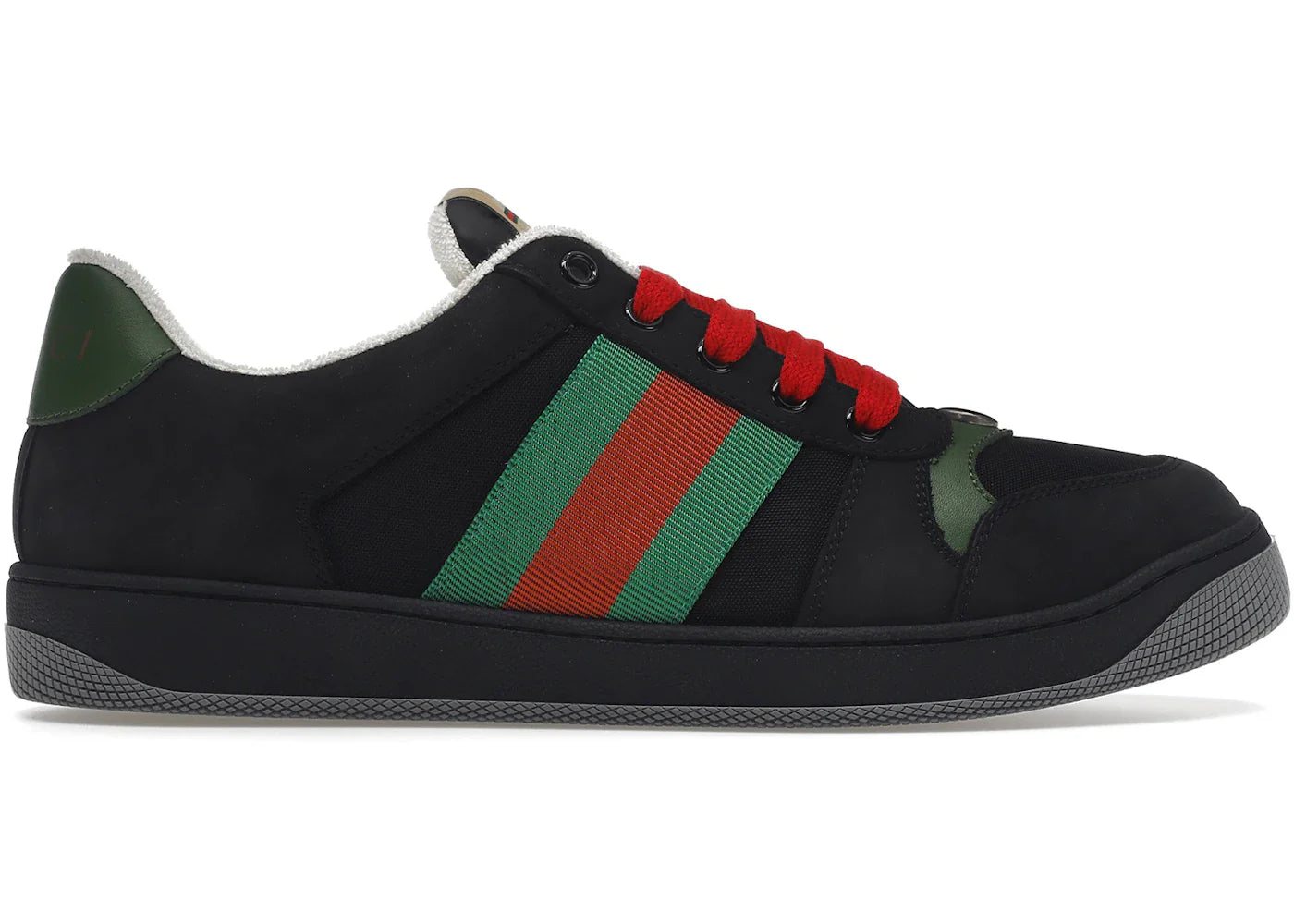 Gucci Screener Black Suede