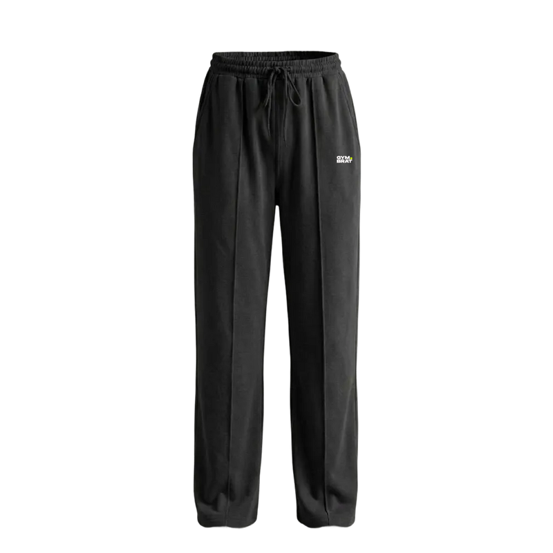 Gymbrat Men Relaxed Fit Black Pant