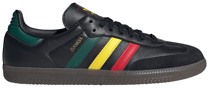 Adidas Samba OG Rasta - Black