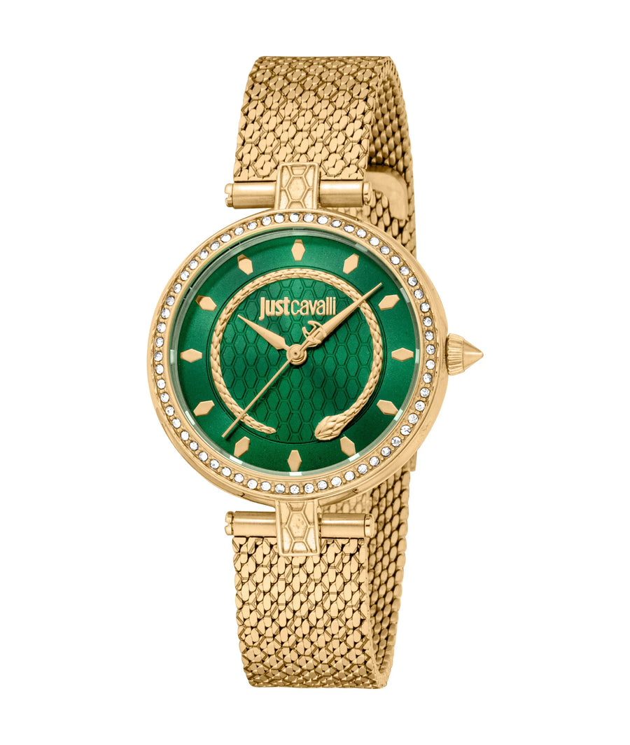 Obsessive Snake Gold Green