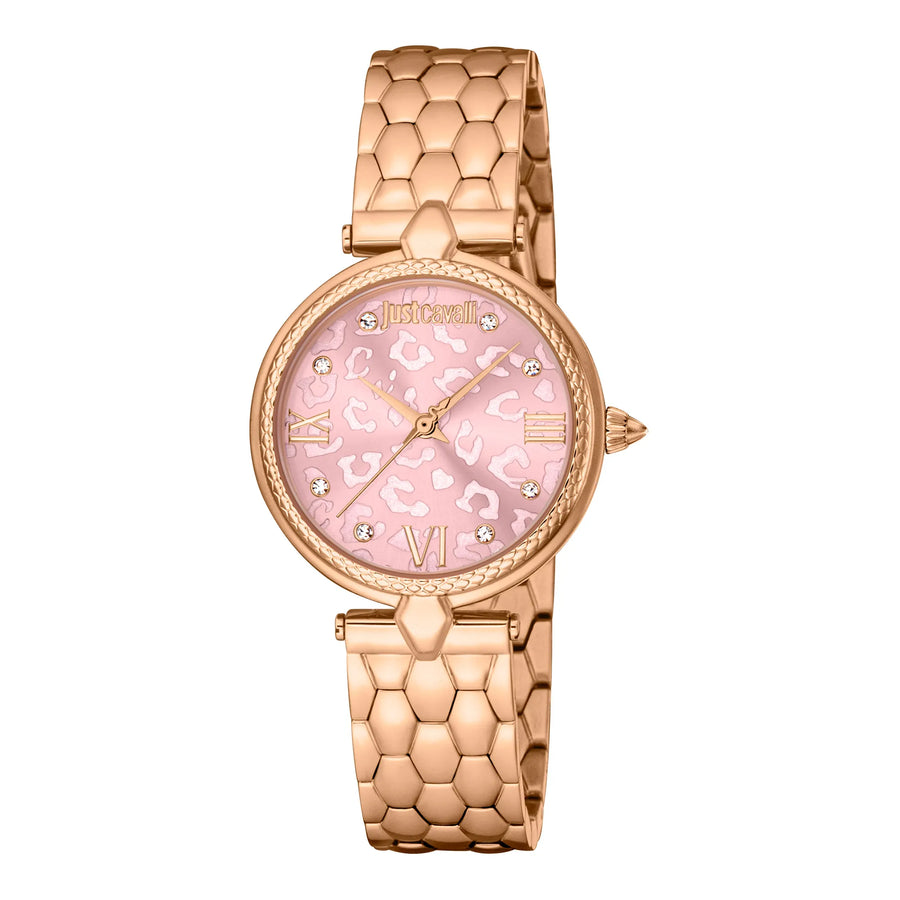 Donna Leopardo Rose Gold Pink