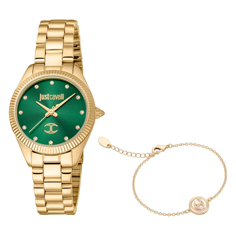 Pacentro Yellow Gold Bottle Green