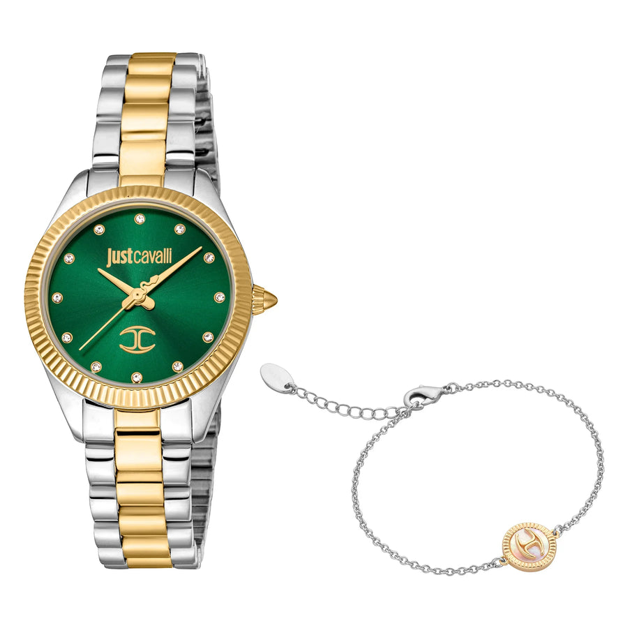 Pacentro Two Tones YG Green