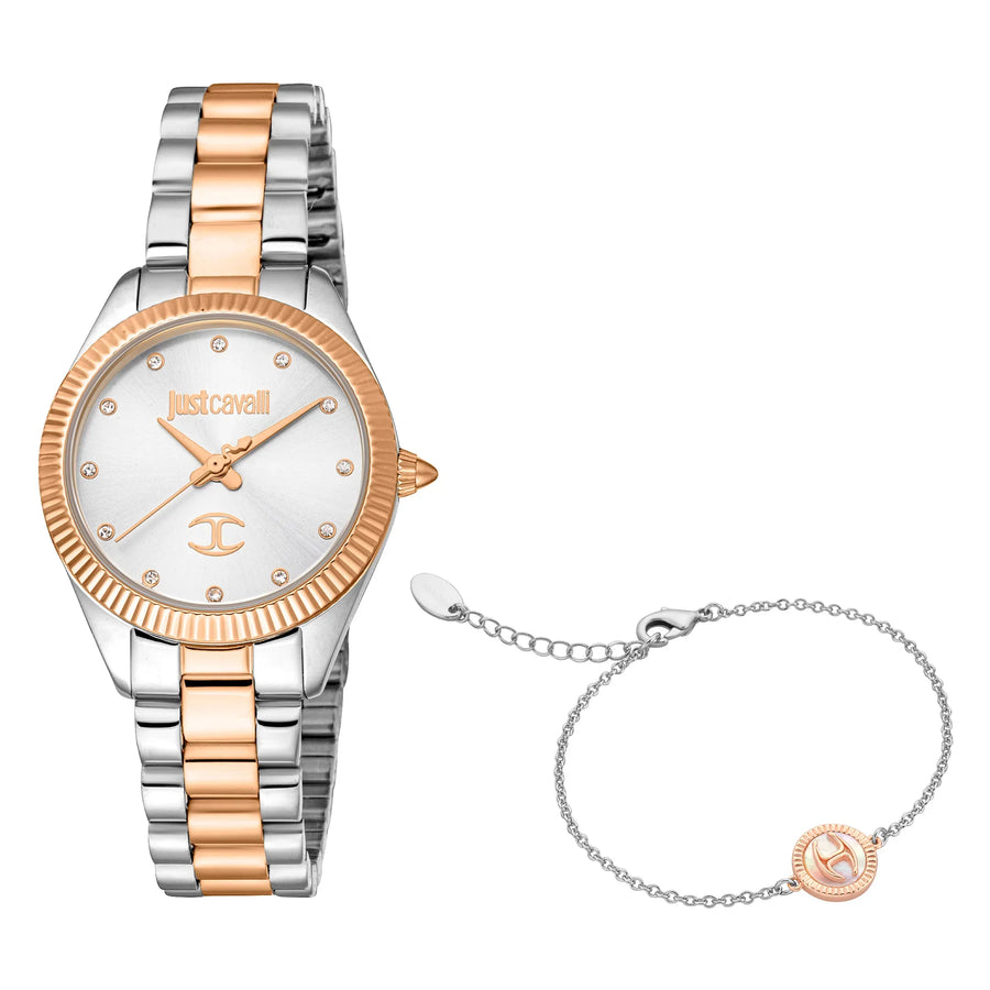 Pacentro Two Tones RG Silver