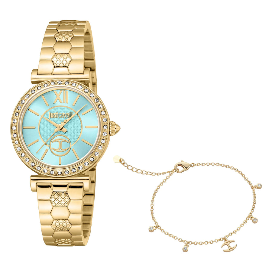 Varenna Yellow Gold Turquoise