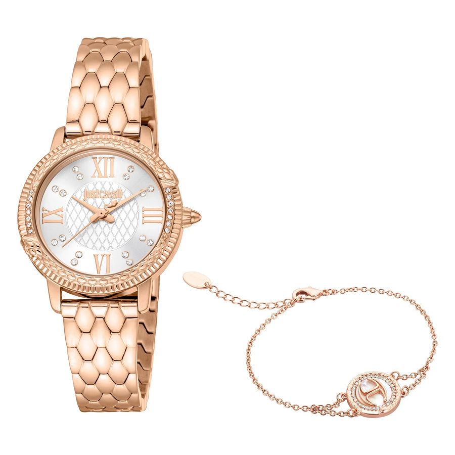 Viperized Rose Gold Silver Grey