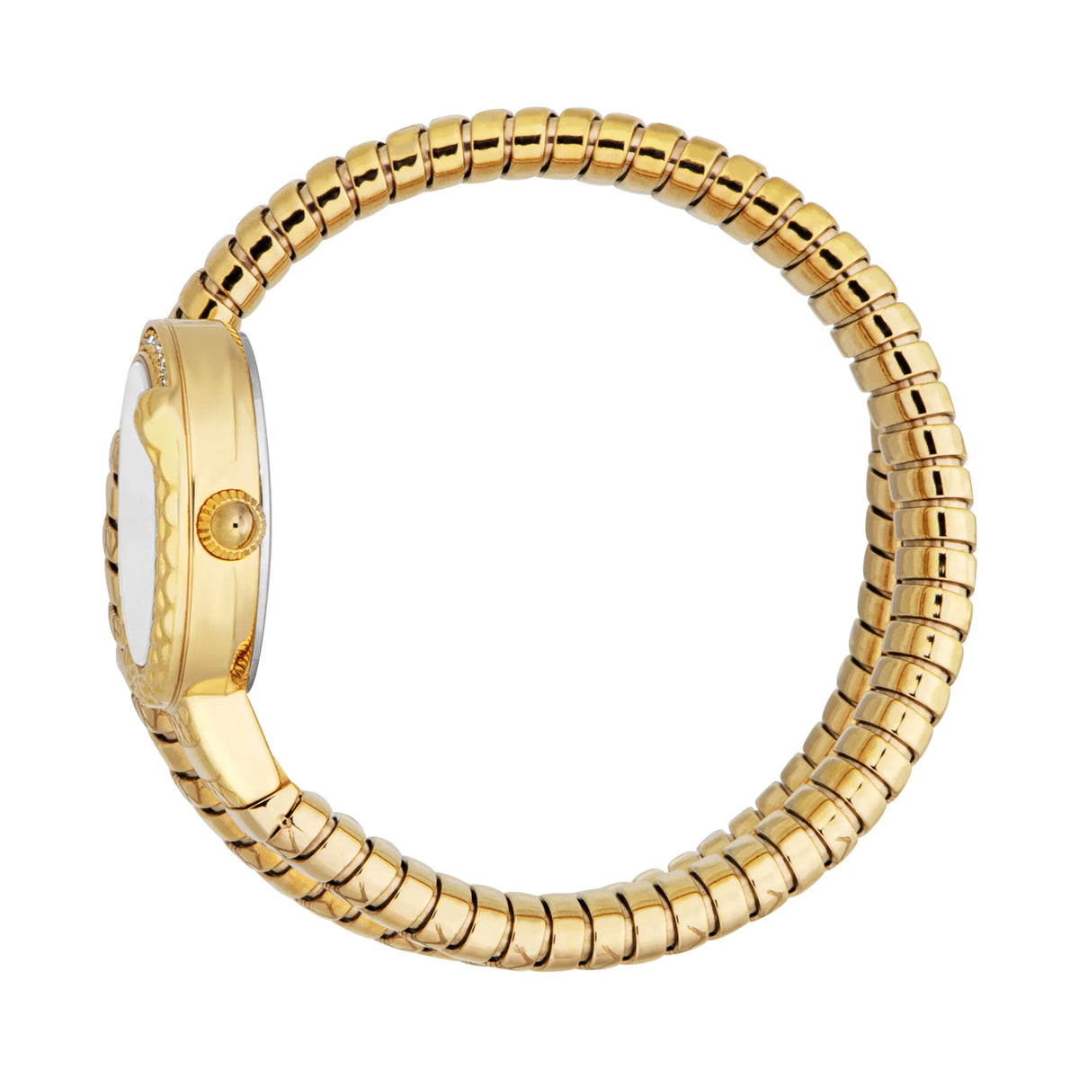 Cerchio Snake Yellow Gold Silver Grey