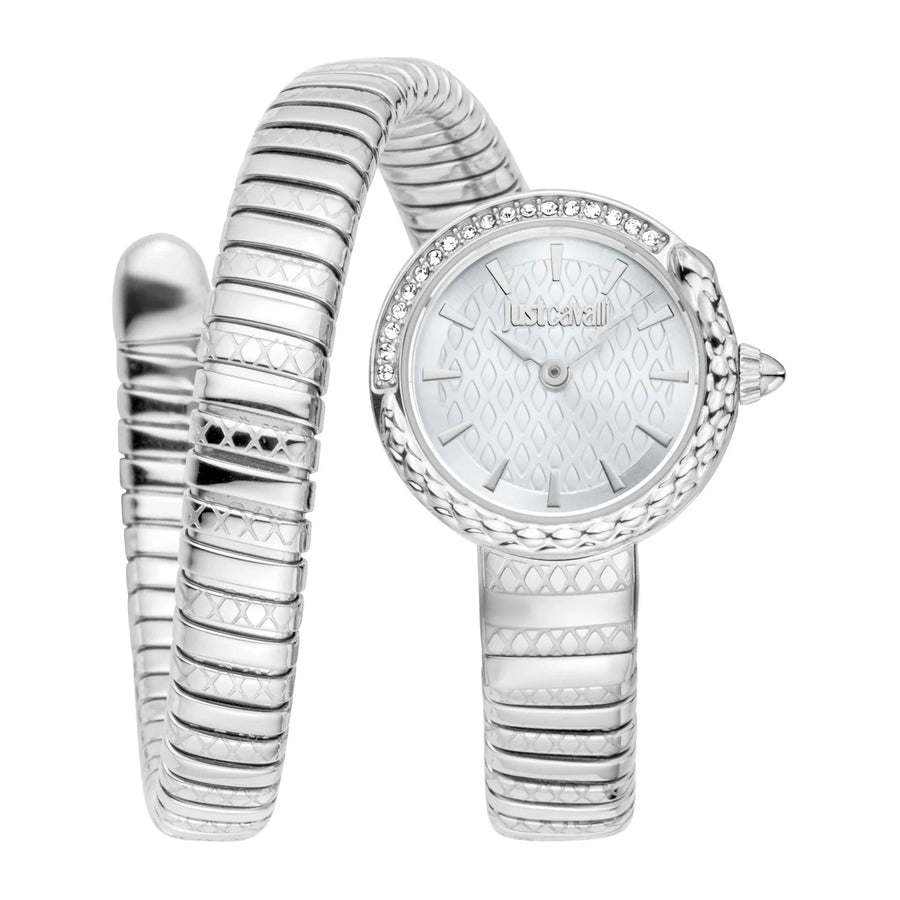 Cerchio Snake Silver Grey