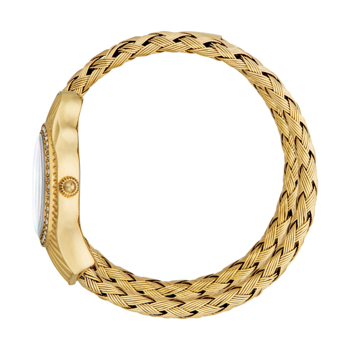 Twined Yellow Gold MOP