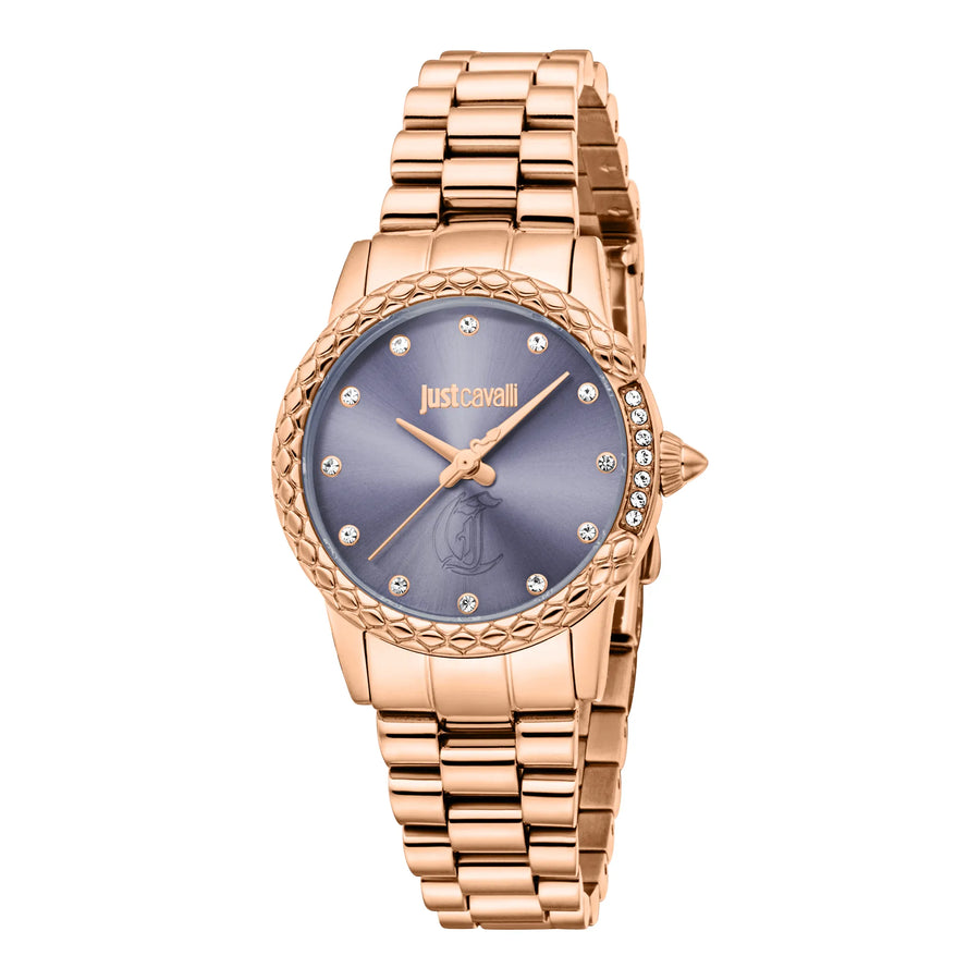 Fiorenza Snake Rose Gold Violet