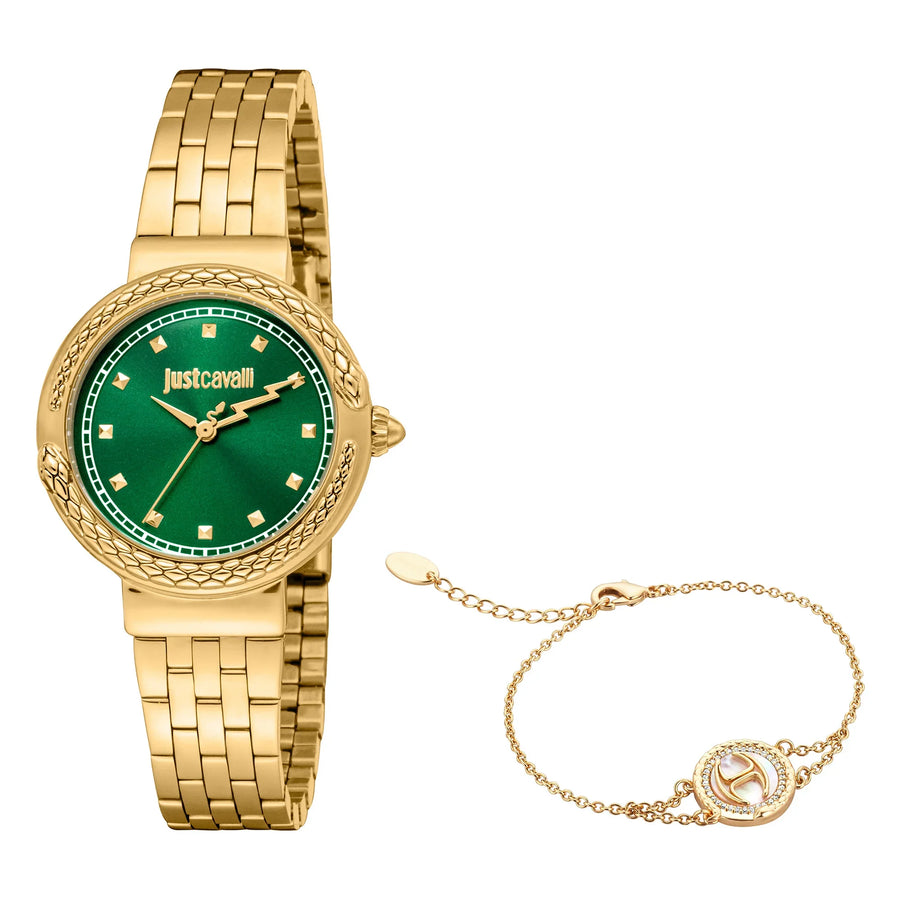 Brave Snake Yellow Gold Green