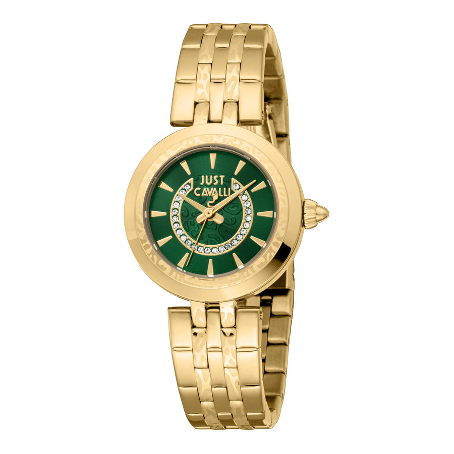 Preziosa Yellow Gold Bottle Green