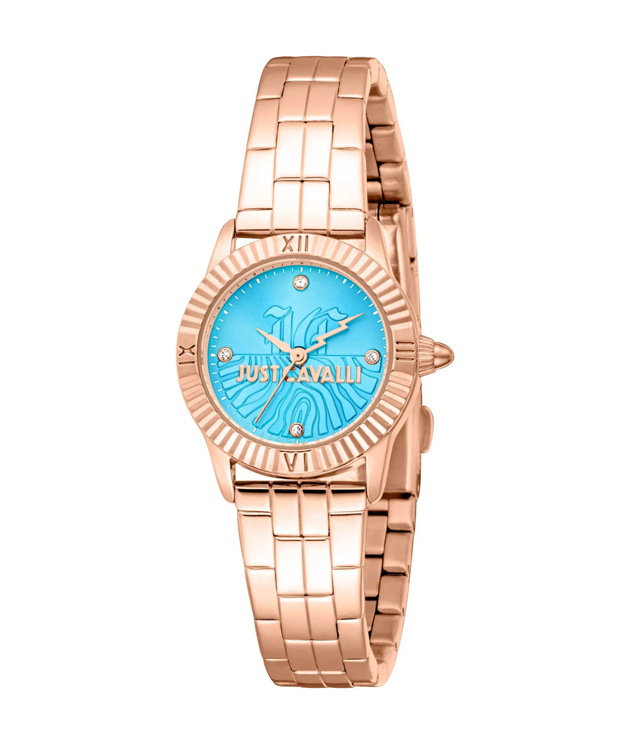 Mini Raffinata Rose Gold Light Blue