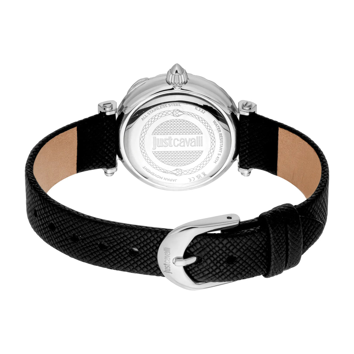 Mistero Snake Leather Black Silver