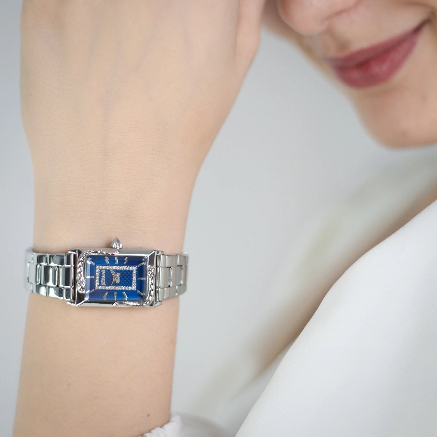 Dolcezza Snake Silver Blue