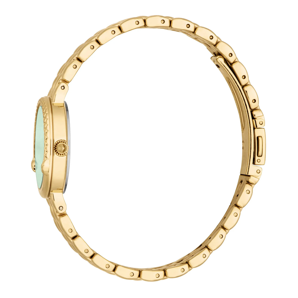 Rosa Snake Yellow Gold Green