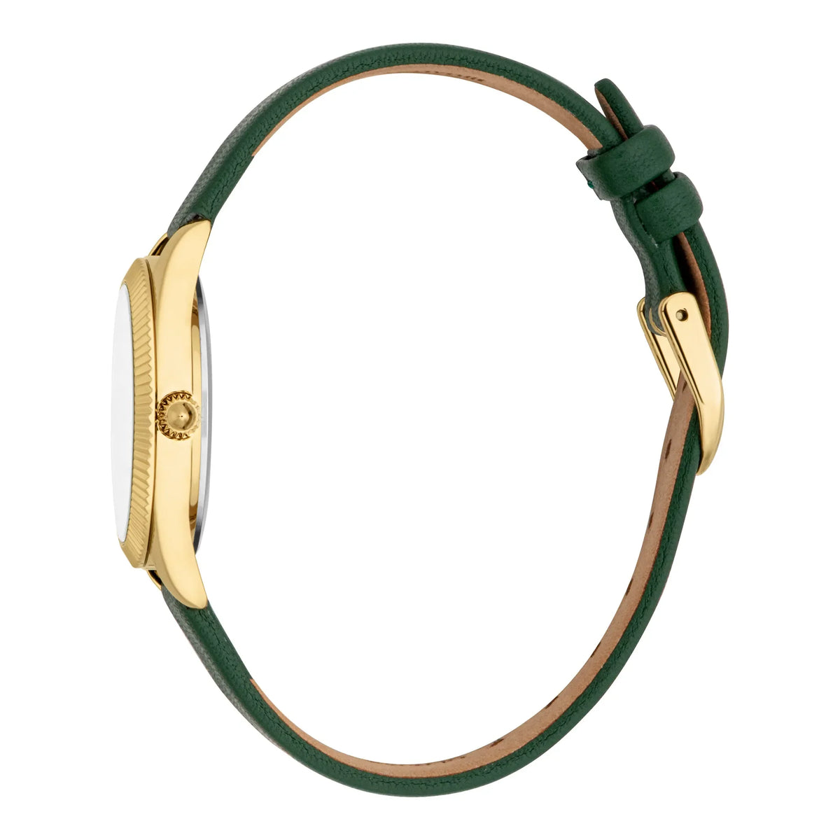 Amabile Leather Green Silver