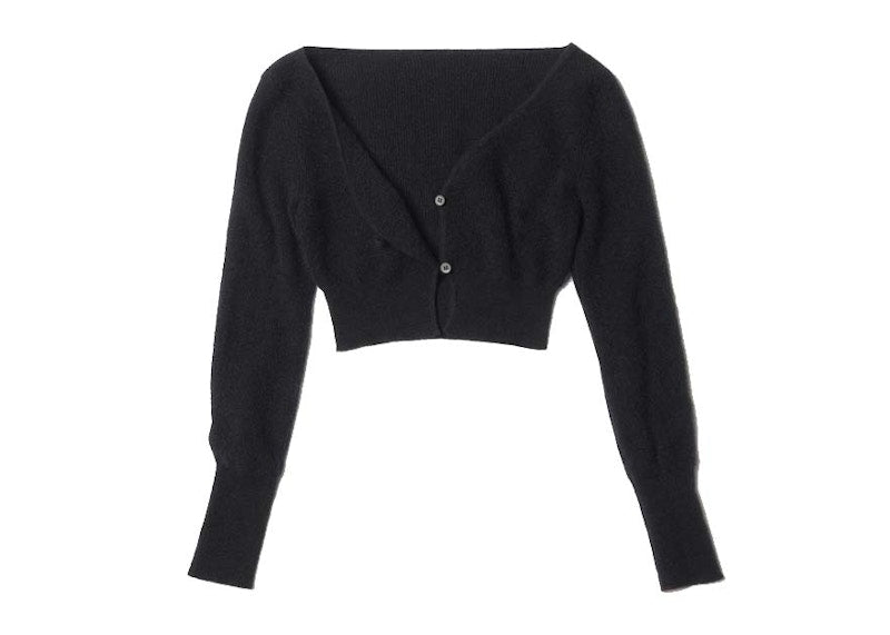 Jacquemus Le Cardigan Alzou Cardigan Black