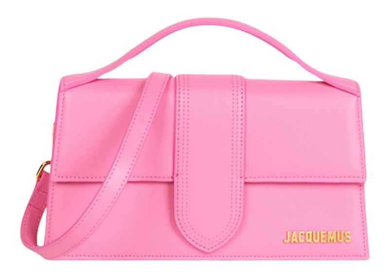 Jacquemus Le Grand Bambino Crossbody Flap Bag Pink