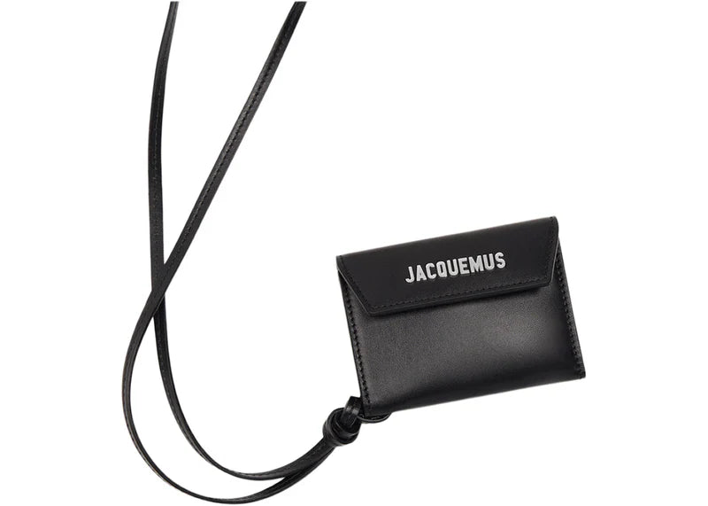 Jacquemus Le Porte Jacquemus Envelope Wallet Black