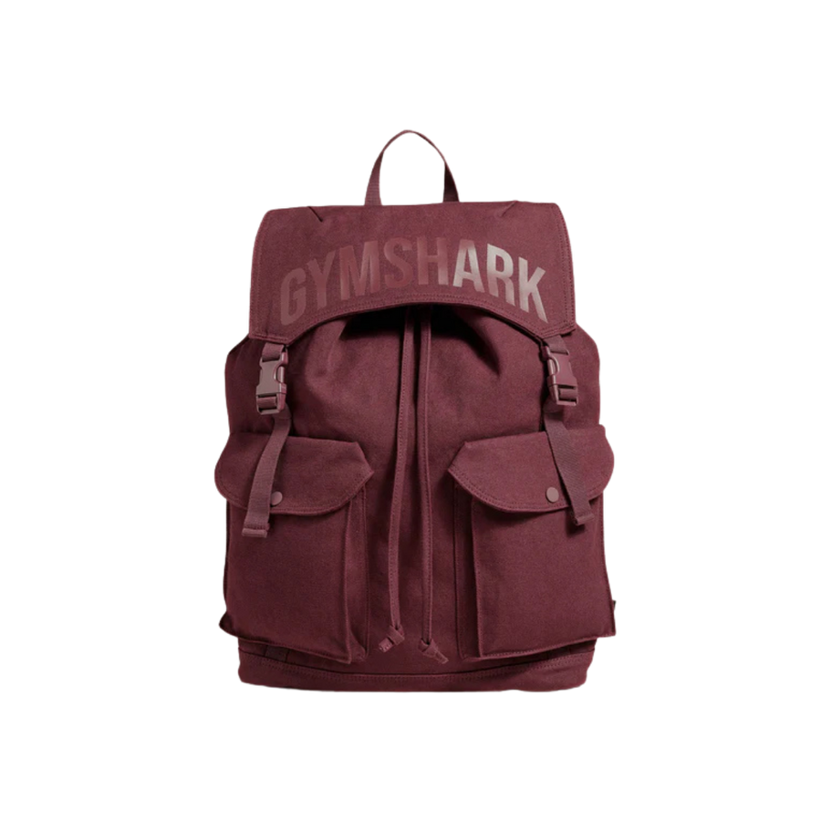 Women's Gymshark Power Backpack Rich Maroon