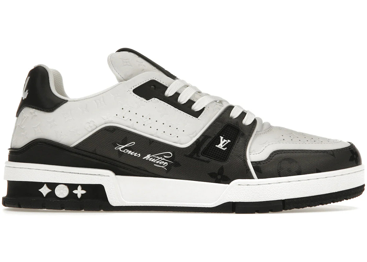Louis Vuitton Lv Trainer #54 Black White