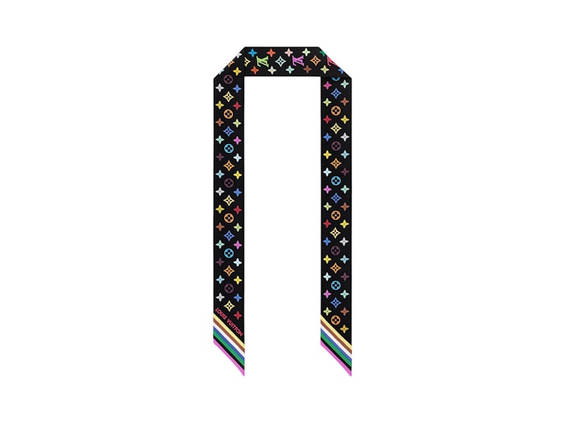 Louis Vuitton x Takashi Murakami Monogram Multicolor Bandeau BB Black Multicolored