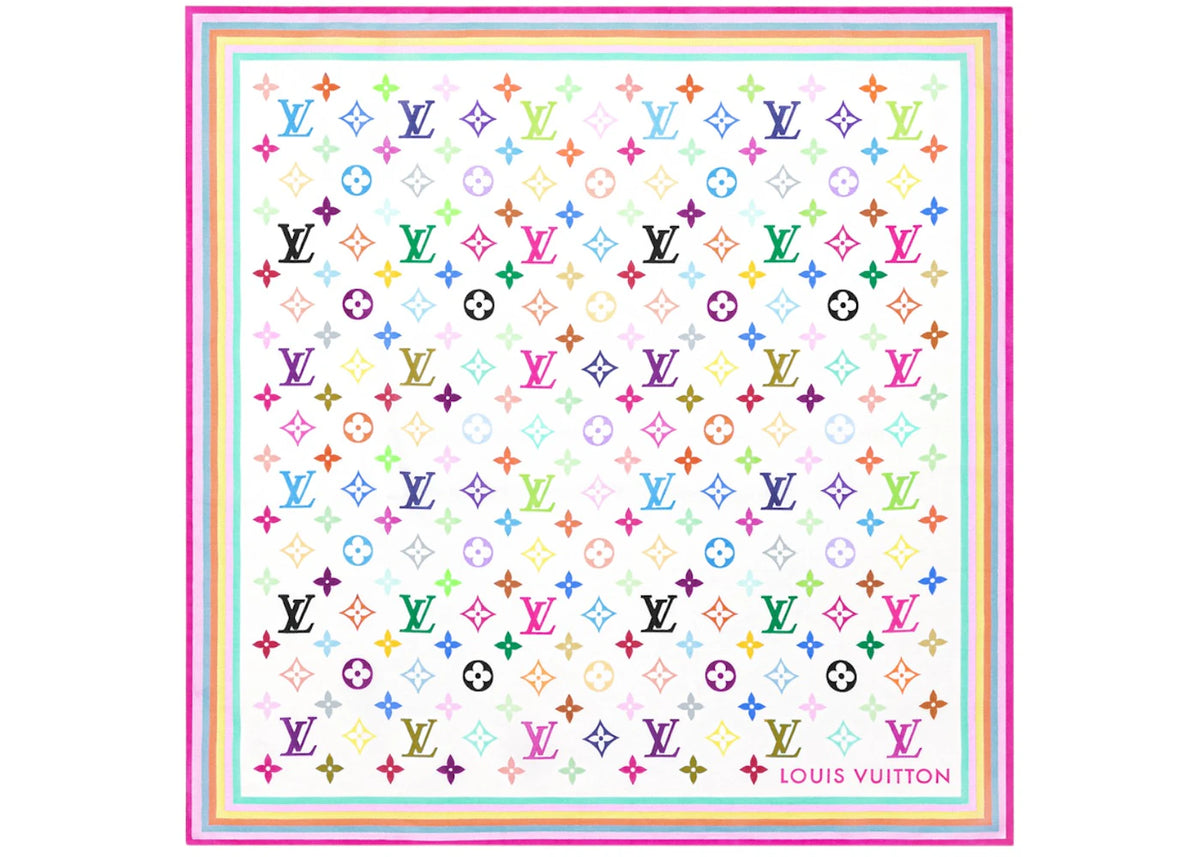 Louis Vuitton x Takashi Murakami Square 55 White Multicolored