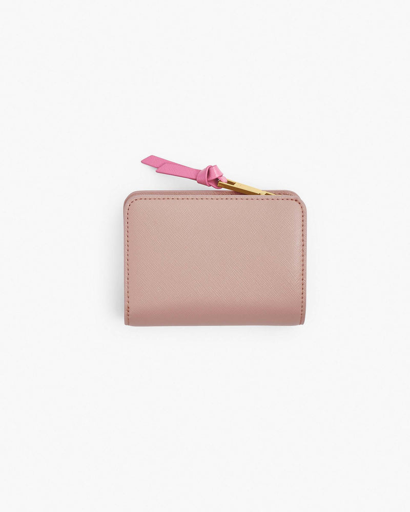 Marc Jacobs Marc Jacobs The Utility Snapshot Mini Compact Wallet Rose Multi Rose Multi
