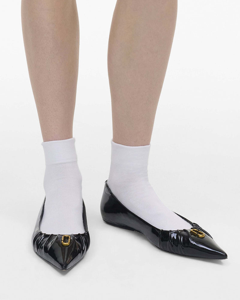 Marc Jacobs Marc Jacobs The Ali Ballerina Black Black