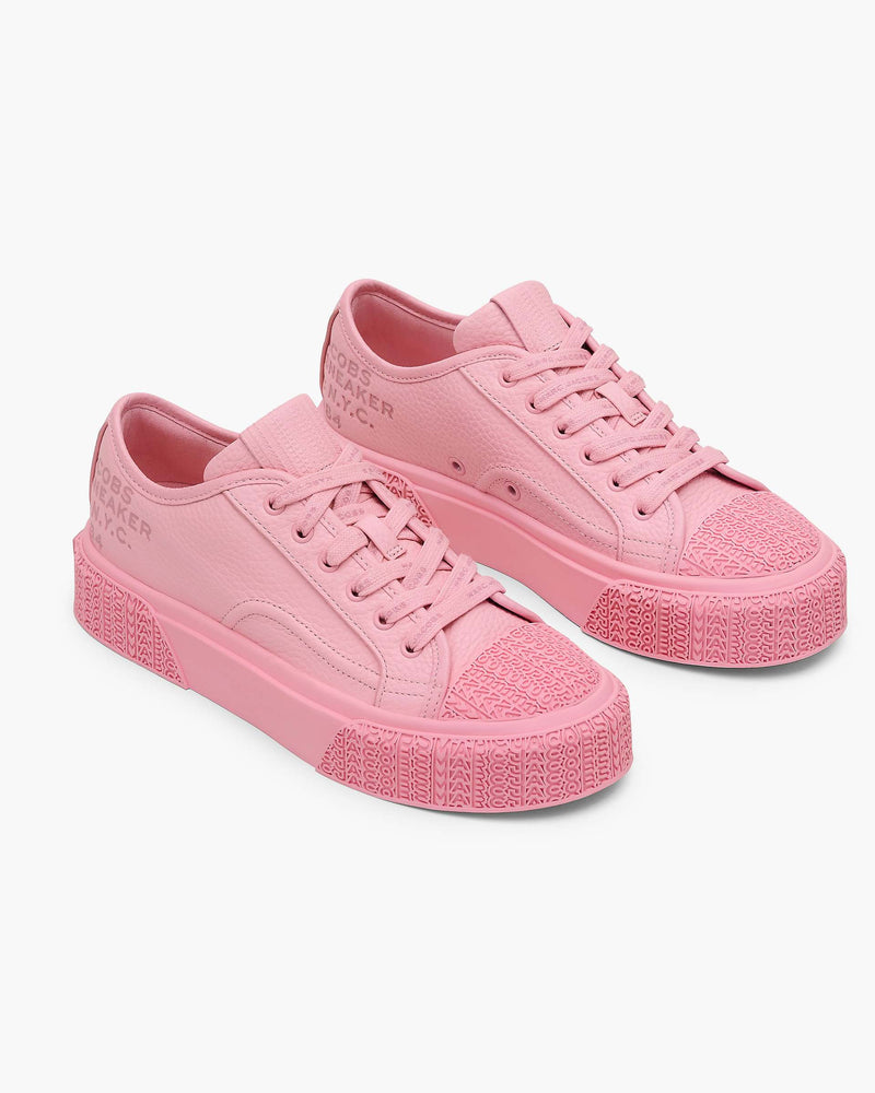 Marc Jacobs Marc Jacobs The Leather Sneaker Ribbon Pink Ribbon Pink