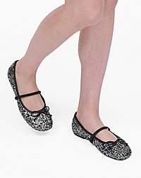 Marc Jacobs Marc Jacobs The Sequin Sabrina Ballerina Silver Silver